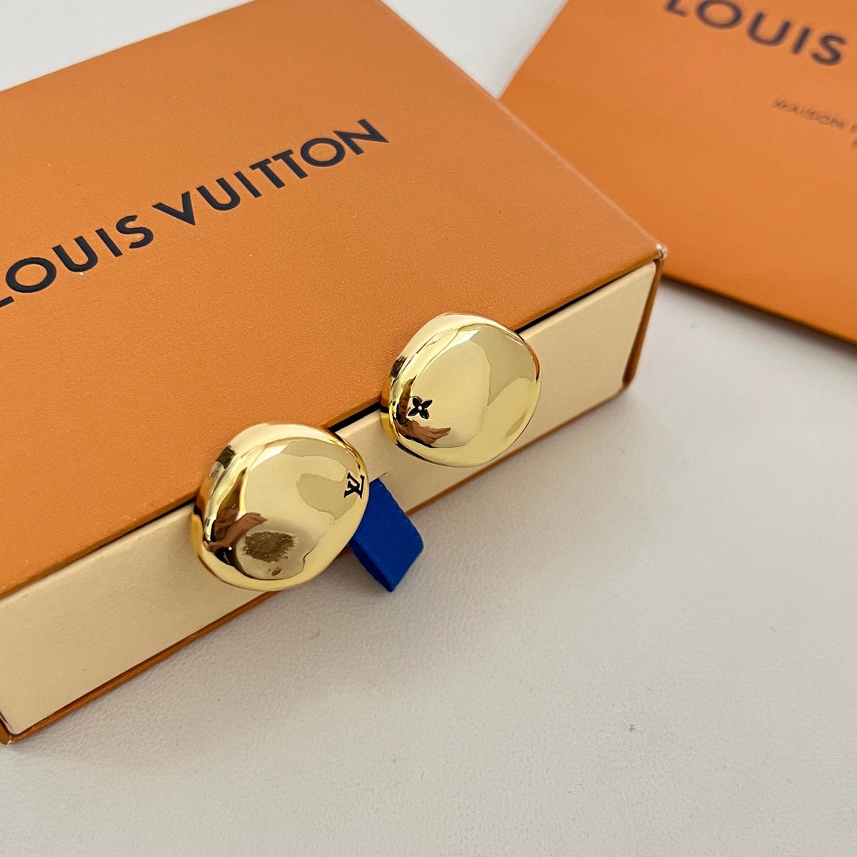 [Marins]Gold Paris Stud Earrings