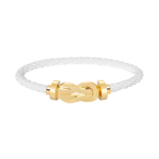 [Marins]CHANCE LARGE 8 FIGURE BUCKLE NO DIAMOND BRACELET GOLD