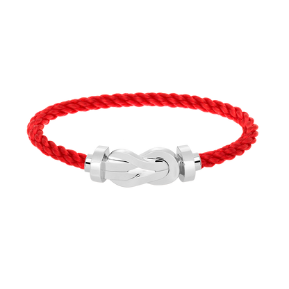 [Marins]CHANCE LARGE 8 FIGURE BUCKLE NO DIAMOND BRACELET SILVER