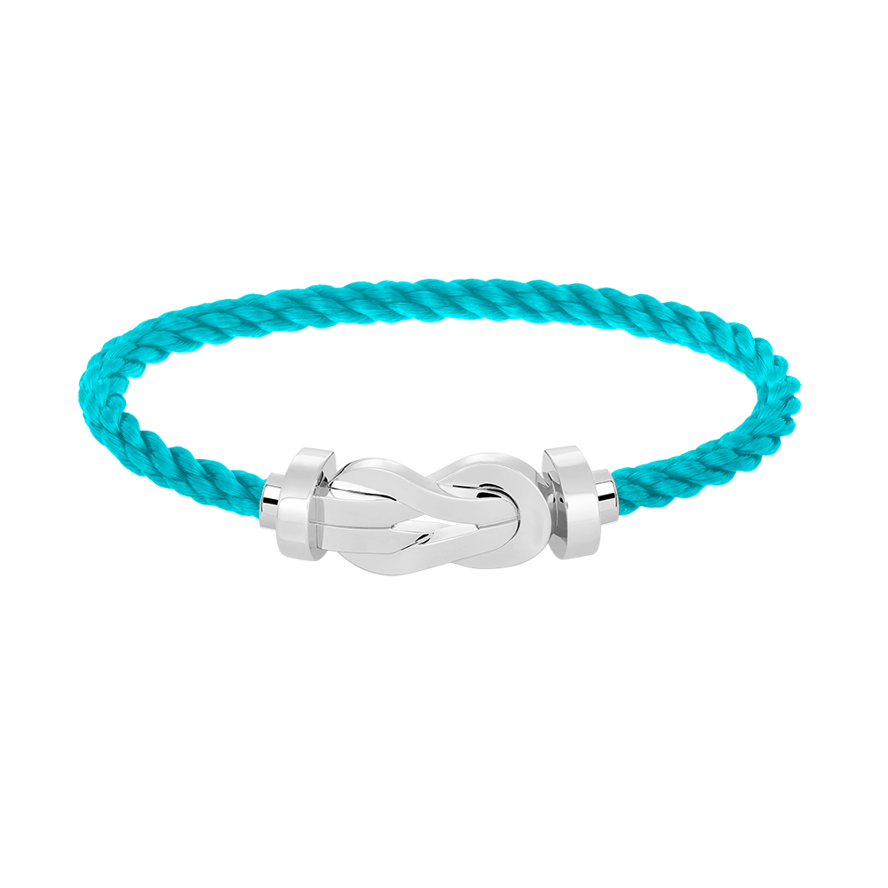 [Marins]CHANCE LARGE 8 FIGURE BUCKLE NO DIAMOND BRACELET SILVER