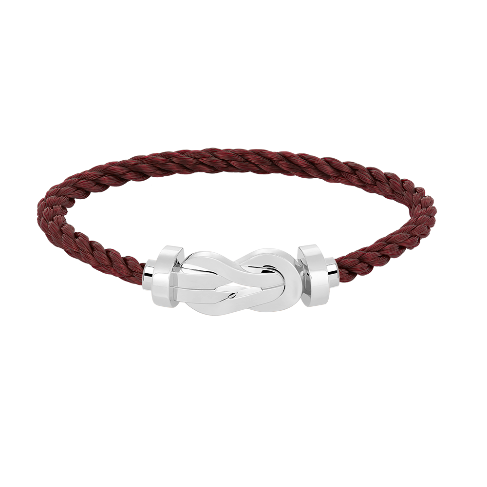 [Marins]CHANCE LARGE 8 FIGURE BUCKLE NO DIAMOND BRACELET SILVER