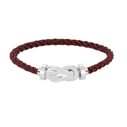 [Marins]CHANCE LARGE 8 FIGURE BUCKLE NO DIAMOND BRACELET SILVER
