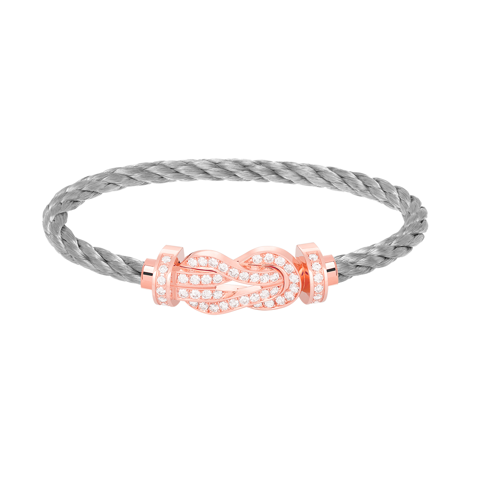 [Marins]CHANCE LARGE 8 FIGURE BUCKLE FULL DIAMOND BRACELET Marins GOLD