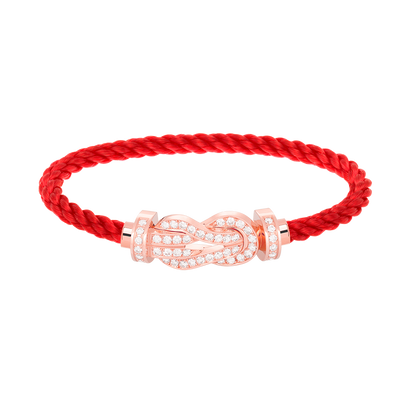 [Marins]CHANCE LARGE 8 FIGURE BUCKLE FULL DIAMOND BRACELET Marins GOLD