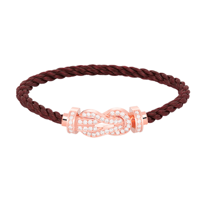 [Marins]CHANCE LARGE 8 FIGURE BUCKLE FULL DIAMOND BRACELET Marins GOLD