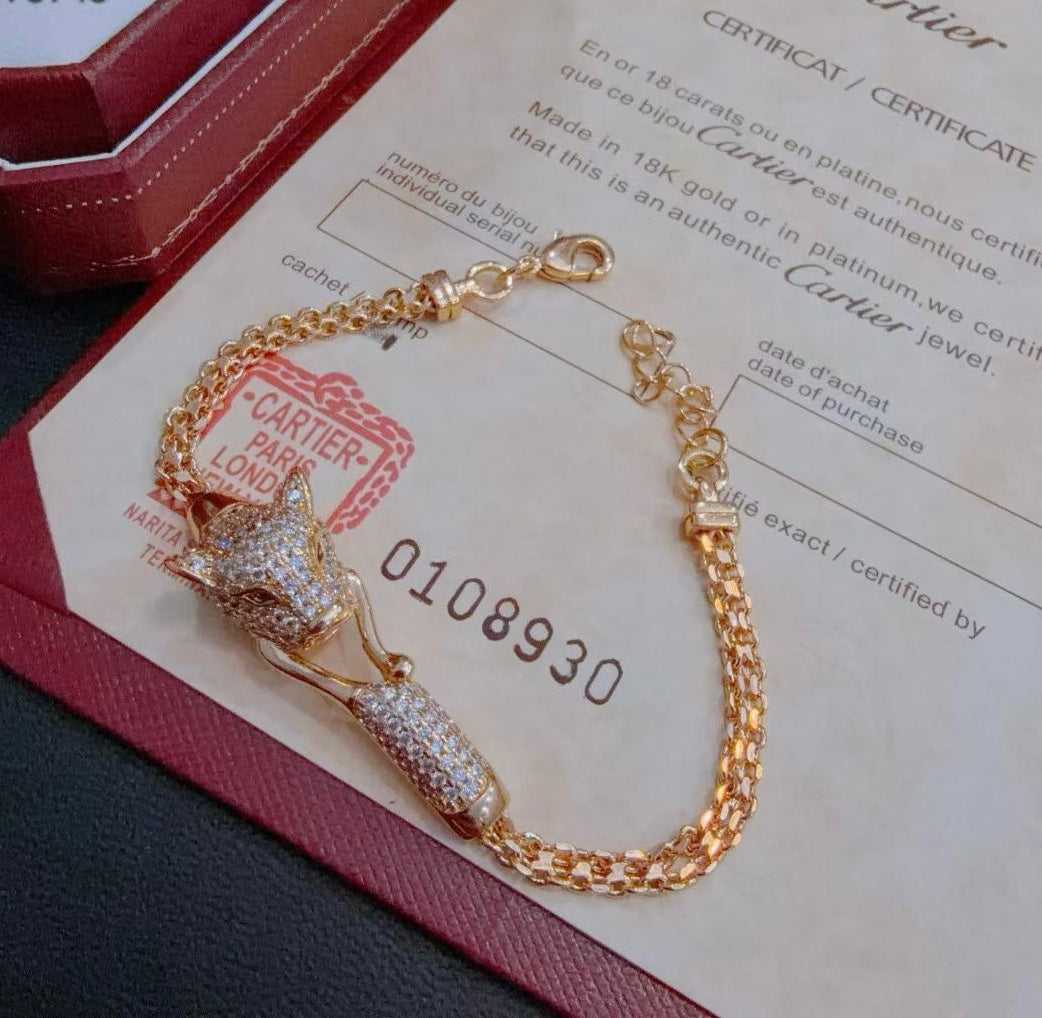 [Marins Jewelry] PANTHERE  BRACELET DIAMONDS