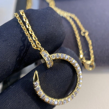 [Marins]JUSTE NECKLACE GOLD DIAMONDS