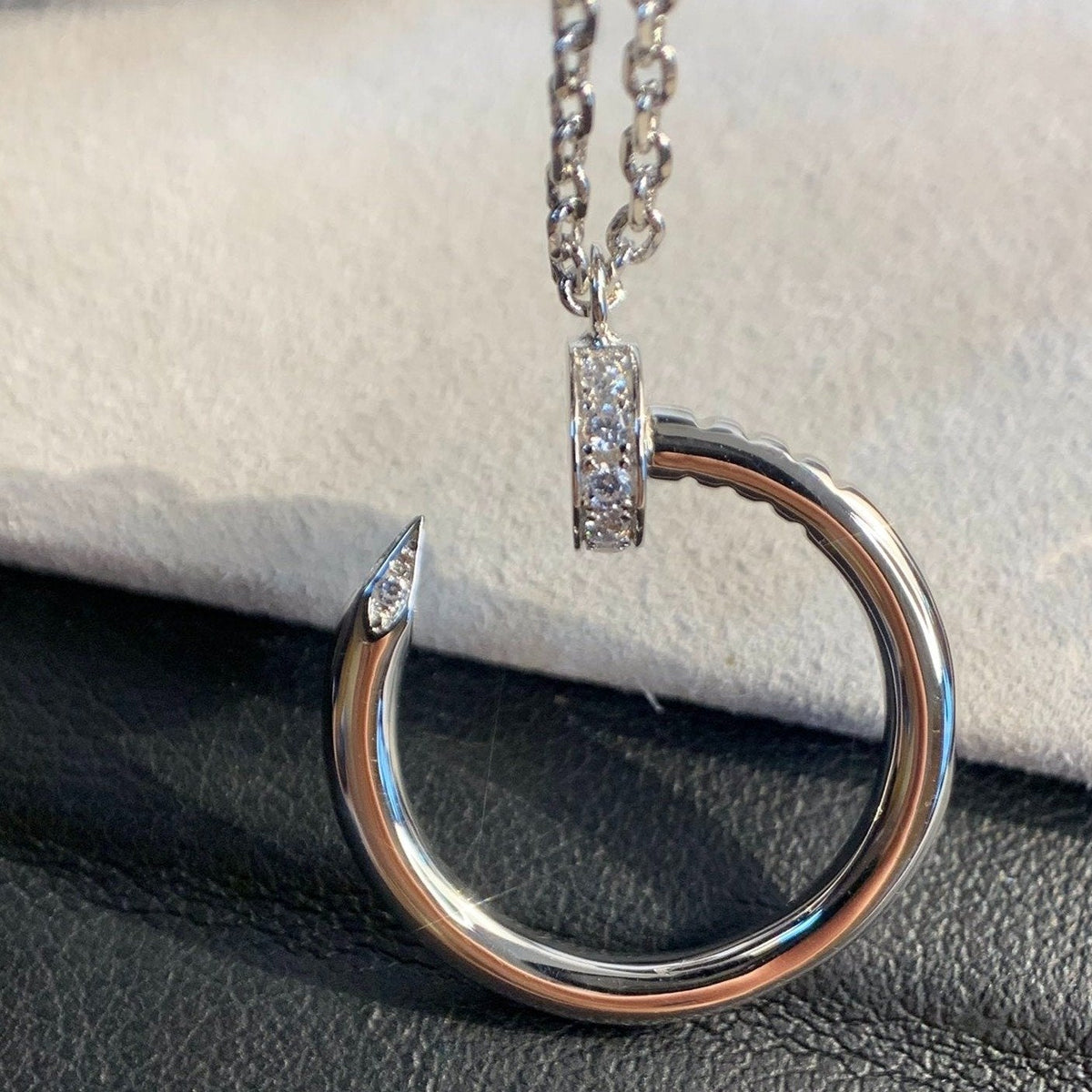 [Marins]JUSTE NECKLACE SILVER