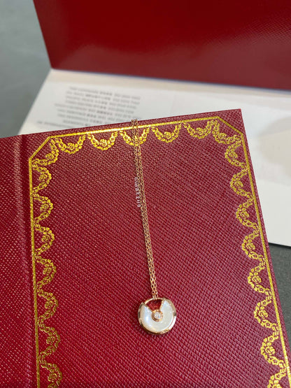 [Marins]AMULETTE Marins GOLD MOP NECKLACE