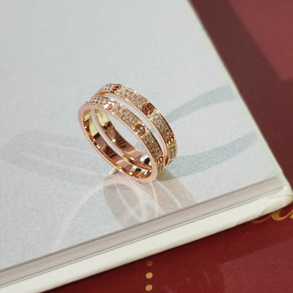 [Marins]LOVE RING 2.65MM DIAMOND