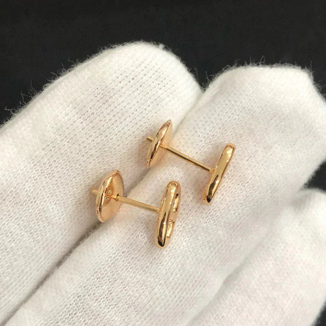 [Marins]CHAINE SMALL EARRINGS GOLD AND SILVER