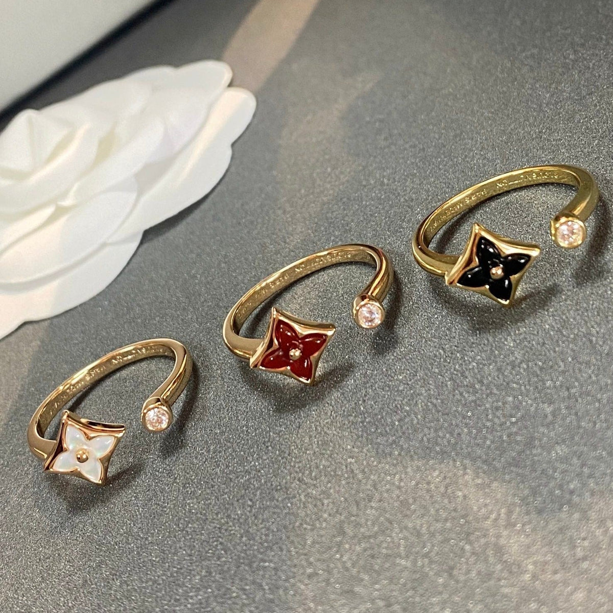 [Marins]STAR 1 DIAMOND OPEN RING