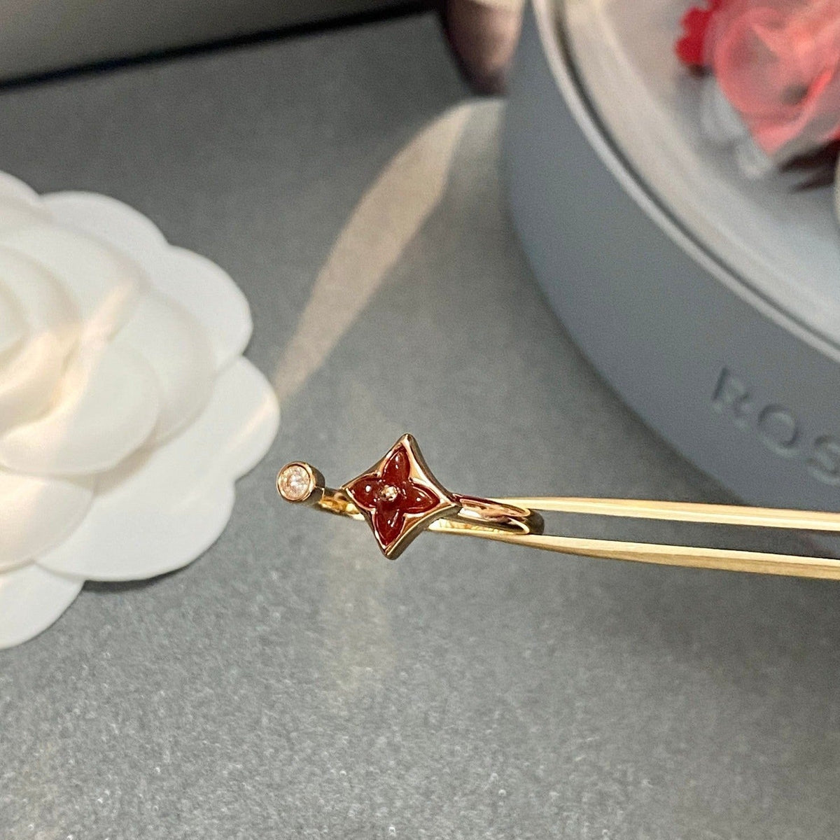 [Marins]STAR 1 DIAMOND OPEN RING