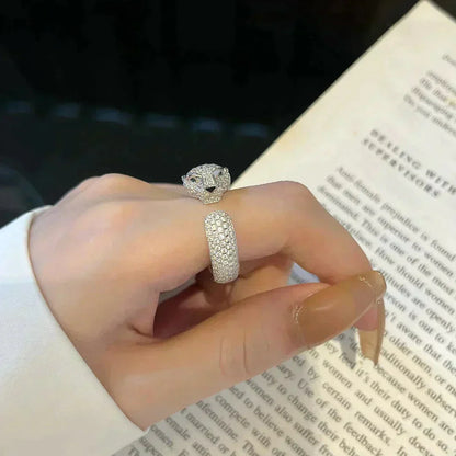 [Marins]PANTHERE 5.5MM ALL DIAMOND RING