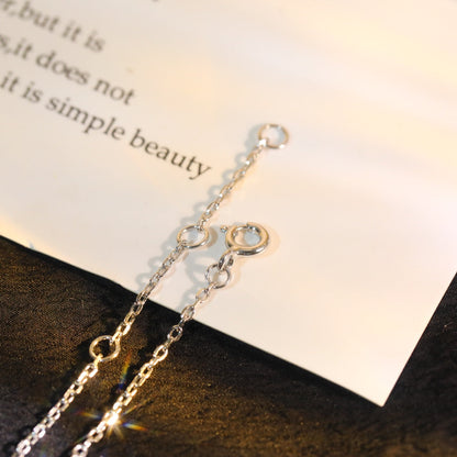 [Marins]SUN MOTIF PINK MOP SILVER BRACELET