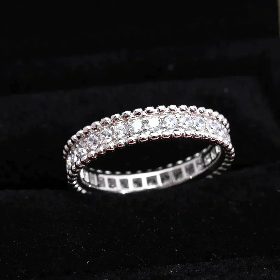 [Marins]PERLEE DIAMOND SILVER RING