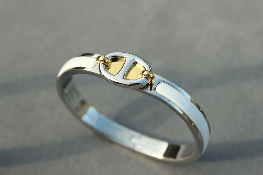 [Marins]CLIC CHAINE SILVER BRACELET