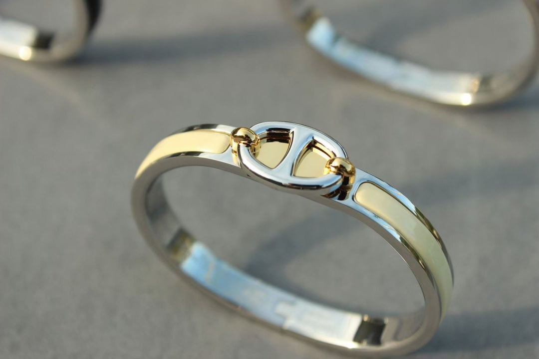 [Marins]CLIC CHAINE SILVER BRACELET