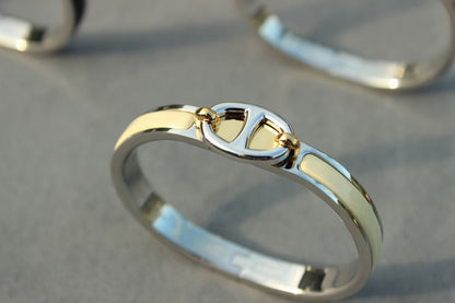 [Marins]CLIC CHAINE SILVER BRACELET