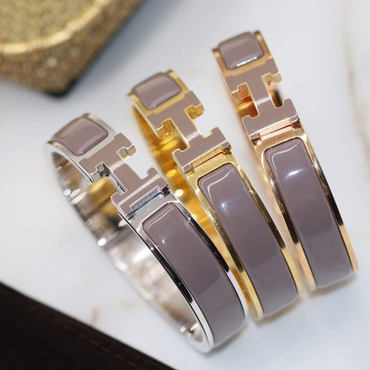 [Marins]H BRACELET 12MM BROWN