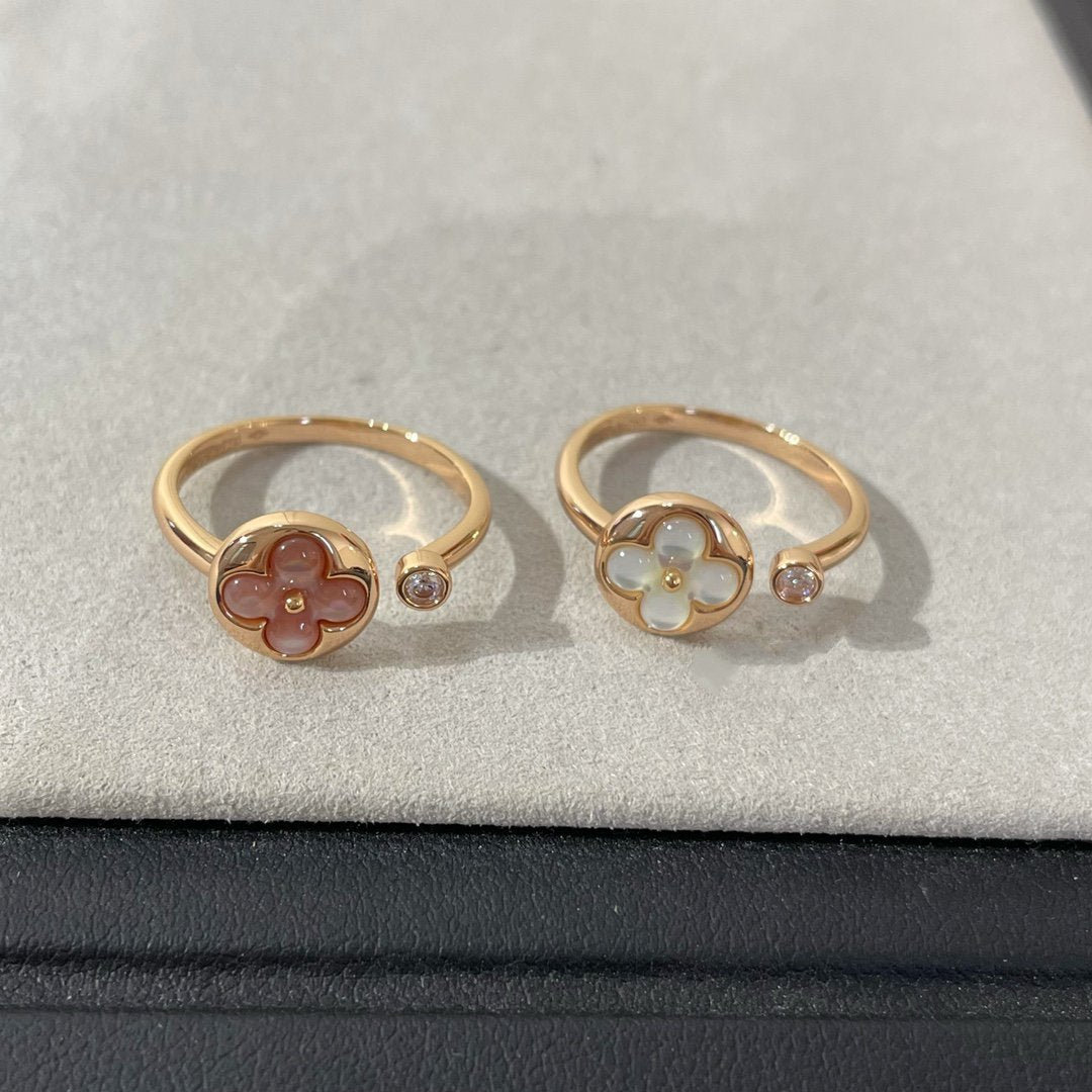 [Marins]SUN 1 DIAMOND PINK MOP RING