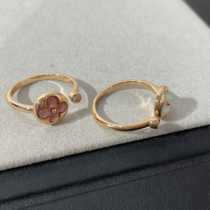 [Marins]SUN 1 DIAMOND PINK MOP RING