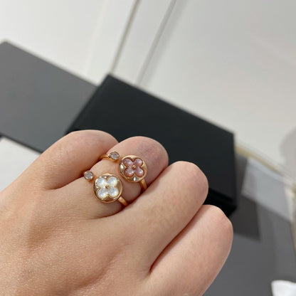[Marins]SUN 1 DIAMOND PINK MOP RING