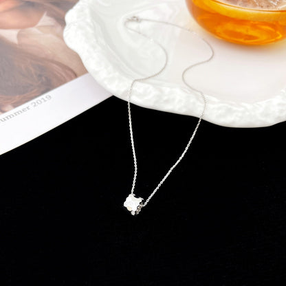 [Marins]BEE MINI PEDANT DIAMOND NECKLACE
