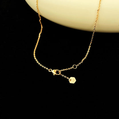 [Marins]BEE MINI PEDANT DIAMOND NECKLACE