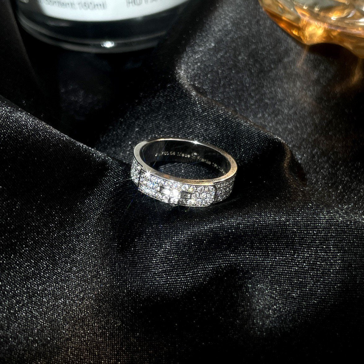 [Marins]KELLY SILVER DIAMOND RING