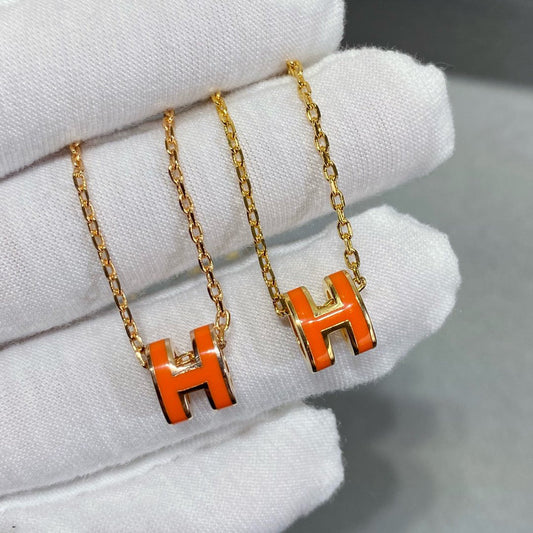 [Marins]MINI POP H NECKLACE