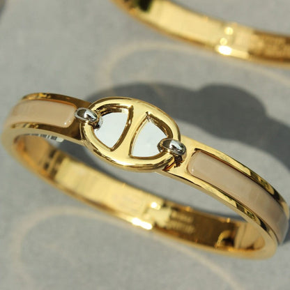 [Marins]CLIC CHAINE GOLD BRACELET