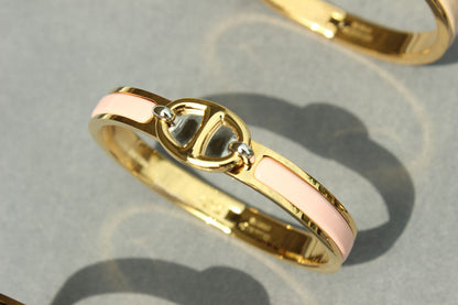 [Marins]CLIC CHAINE GOLD BRACELET