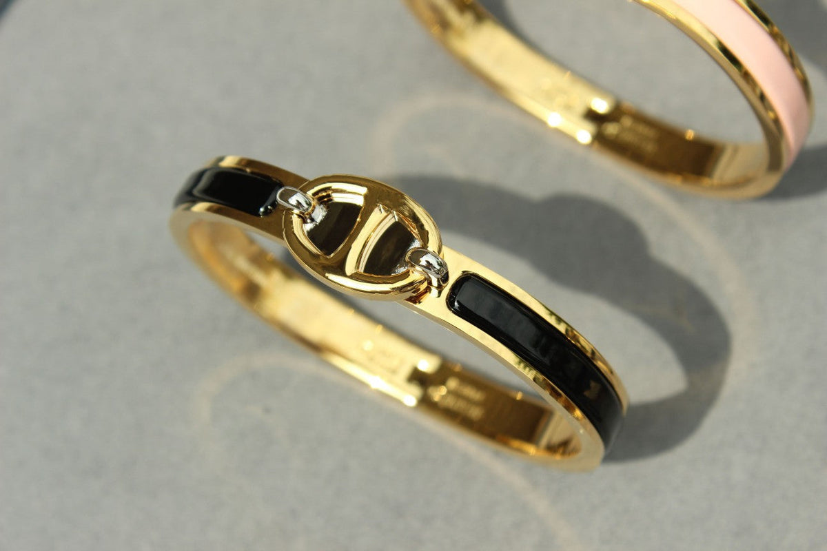 [Marins]CLIC CHAINE GOLD BRACELET