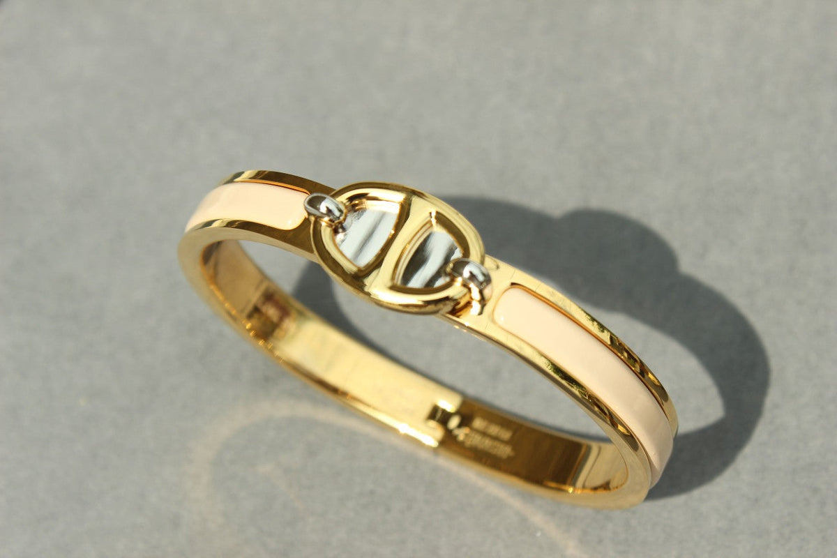 [Marins]CLIC CHAINE GOLD BRACELET