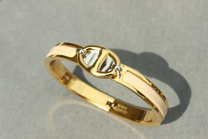 [Marins]CLIC CHAINE GOLD BRACELET
