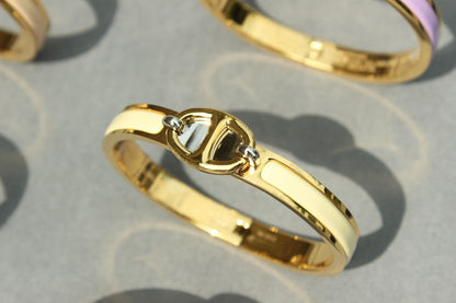 [Marins]CLIC CHAINE GOLD BRACELET