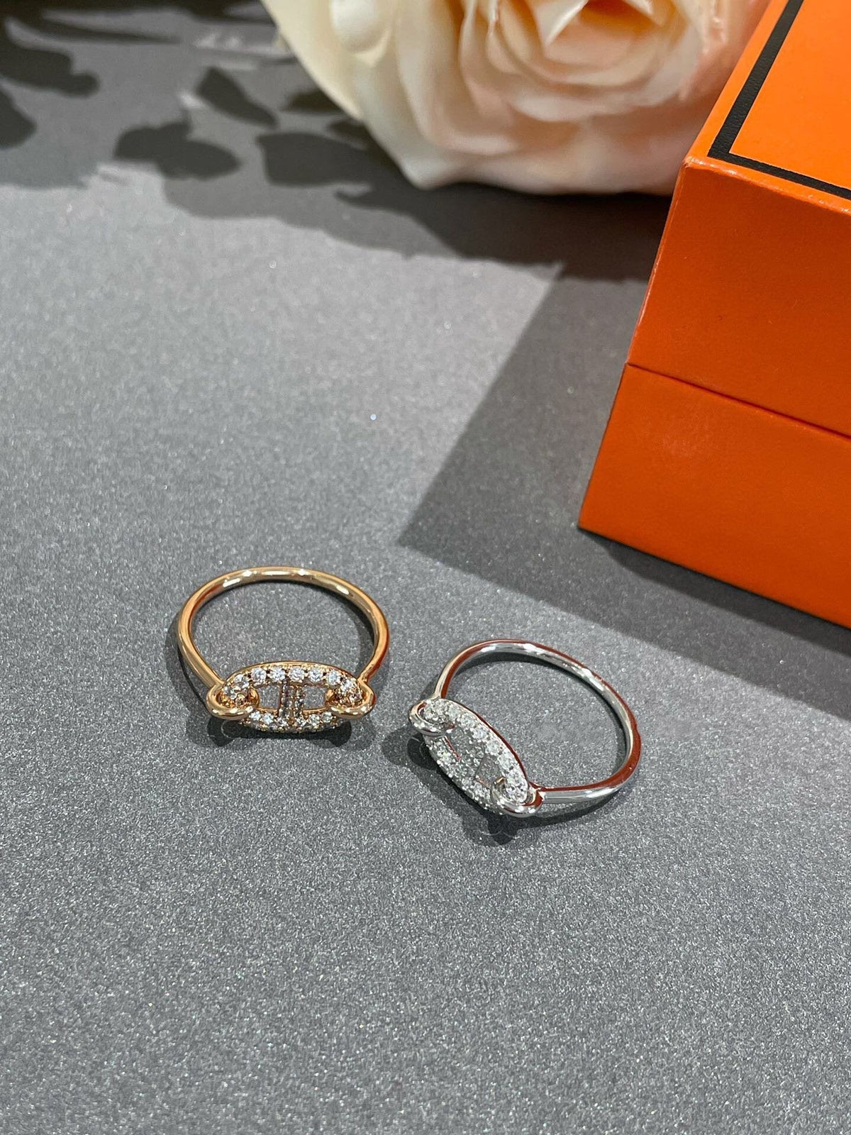 [Marins]RONDE SMALL DIAMOND RING