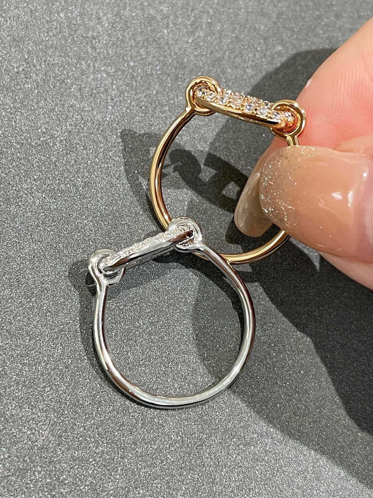 [Marins]RONDE SMALL DIAMOND RING