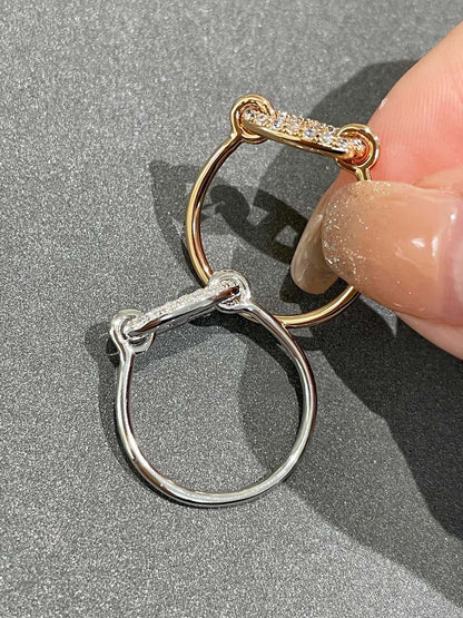 [Marins]RONDE SMALL DIAMOND RING