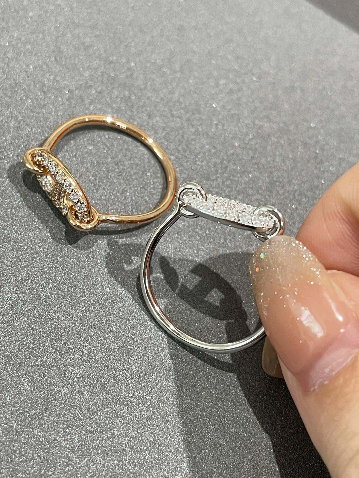 [Marins]RONDE SMALL DIAMOND RING