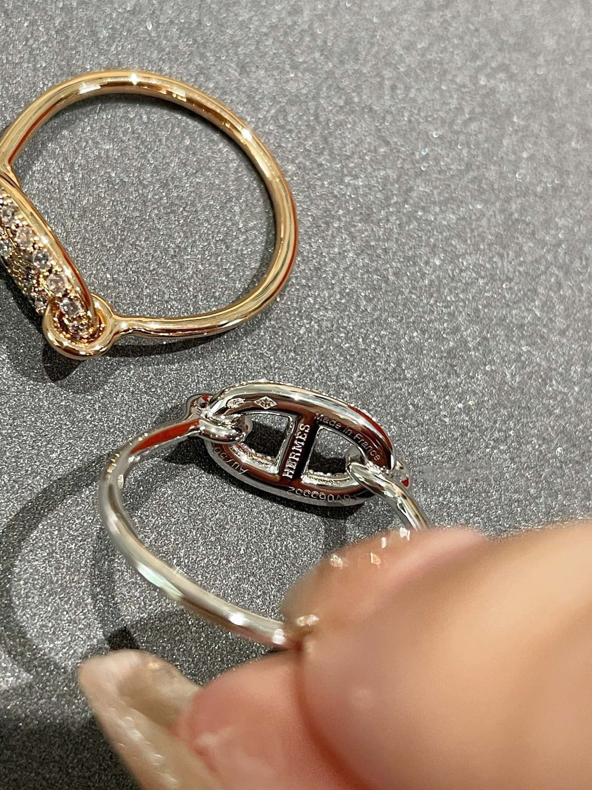 [Marins]RONDE SMALL DIAMOND RING