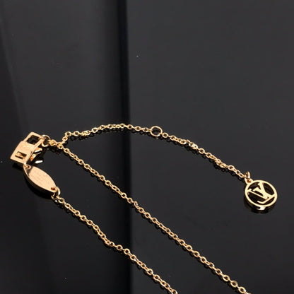 [Marins]COLOR BLOSSOM PINK MOP SUN GOLD NECKLACE