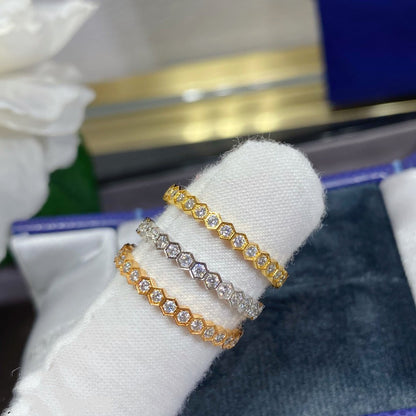 [Marins]BEE LOVE DIAMOND PAVED SMALL RING