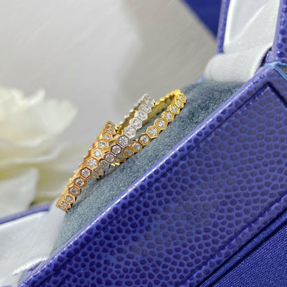 [Marins]BEE LOVE DIAMOND PAVED SMALL RING