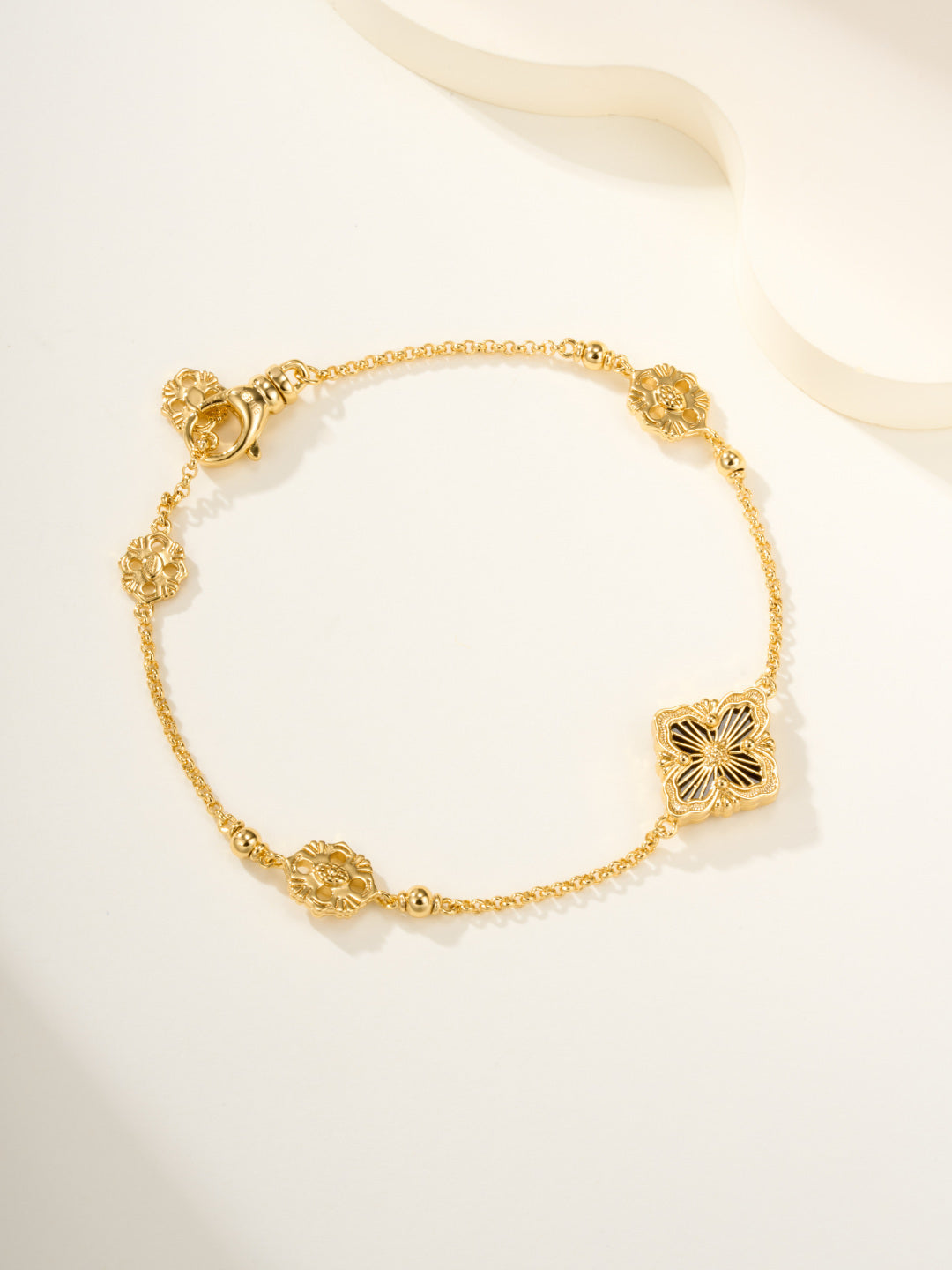 [Marins]B.C.L ENAMELED One-Flower Bracelet£¨Various Colors)