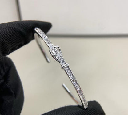 [?Marins]DIAMOND-ENCRUSTED BRACELET THREE COLORS