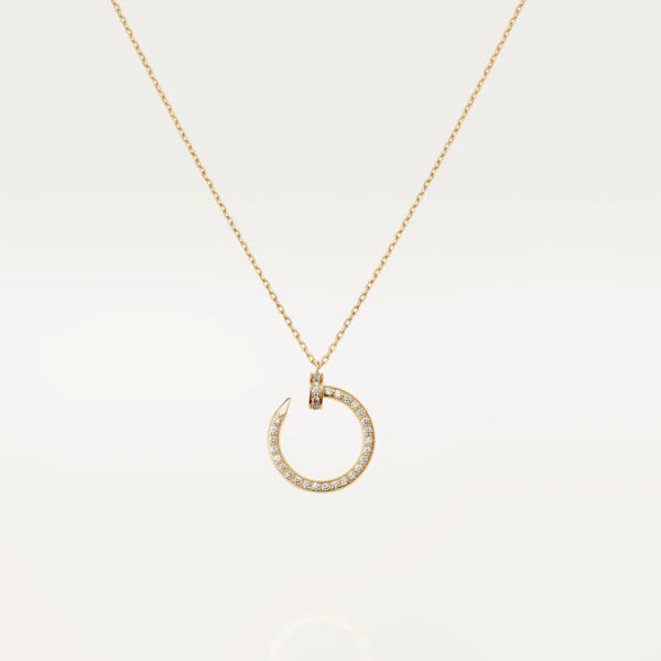 [Marins]JUSTE NECKLACE GOLD DIAMONDS