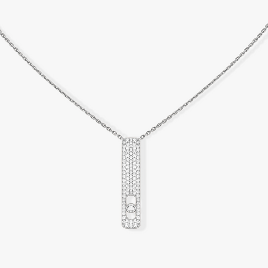 [Marins]MY FIRST DIAMOND PAVED NECKLACE