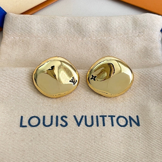 [Marins]Gold Paris Stud Earrings